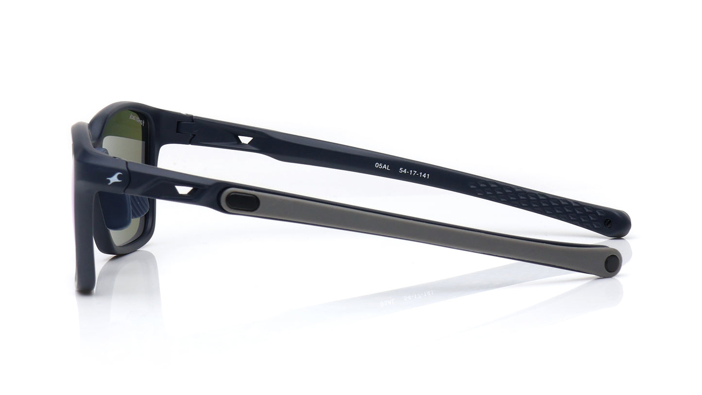 Smoke Square Rimmed Sunglasses From Fastrack