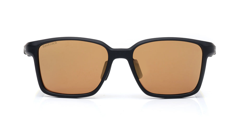 Yellow Square Rimmed Sunglasses From Fastrack