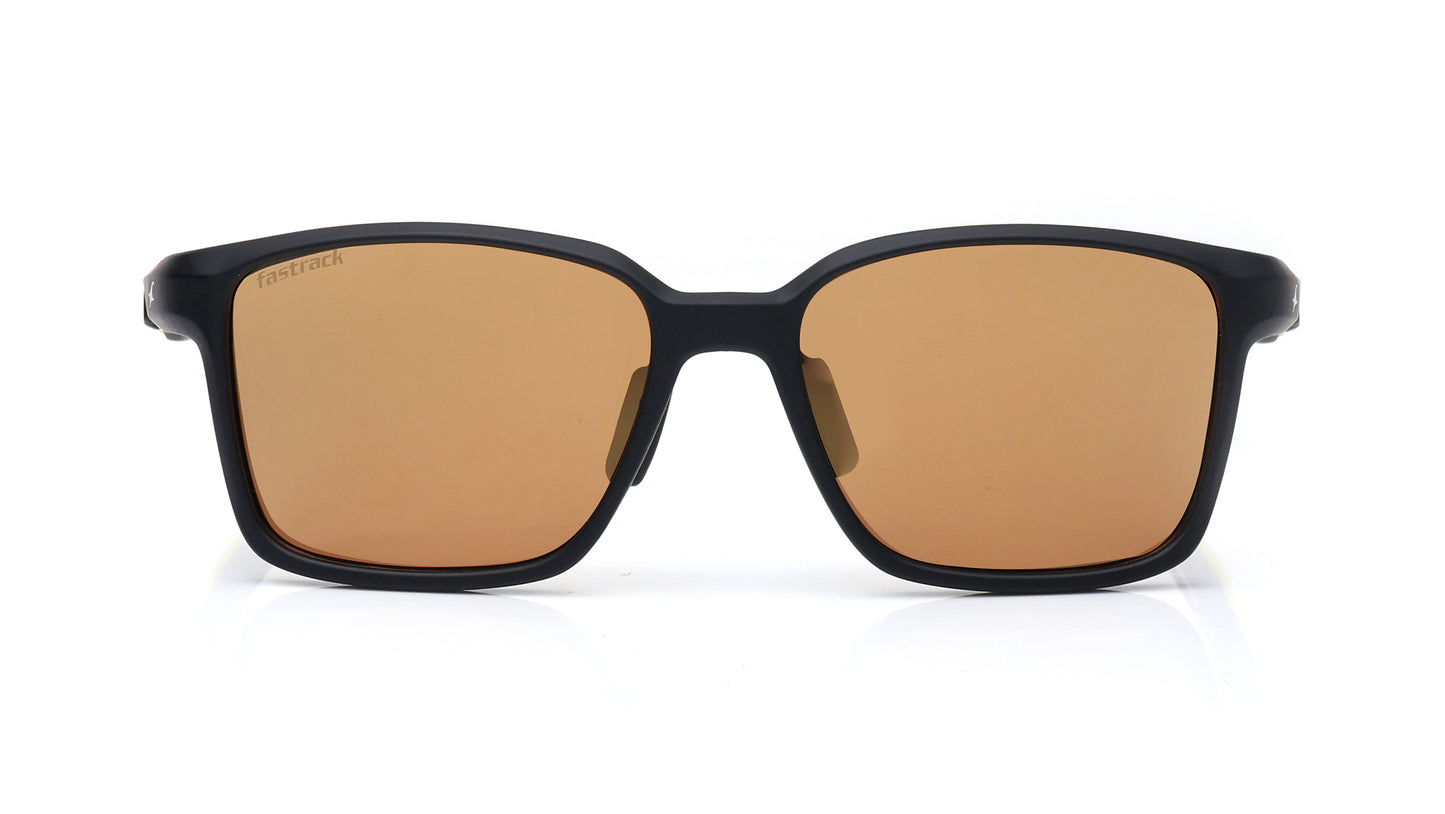 Yellow Square Rimmed Sunglasses From Fastrack