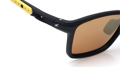 Yellow Square Rimmed Sunglasses From Fastrack
