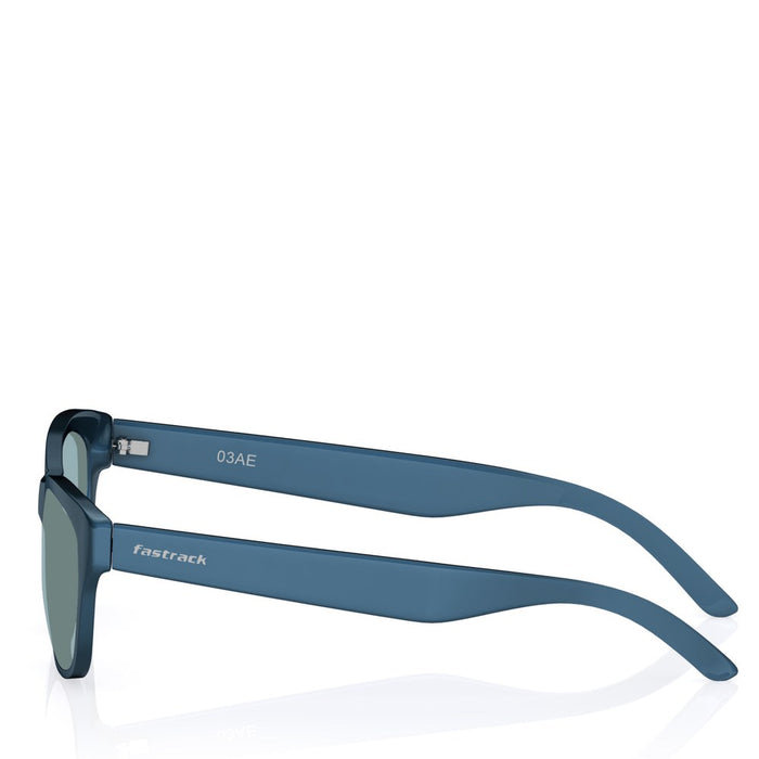 Blue Square Men Sunglasses
