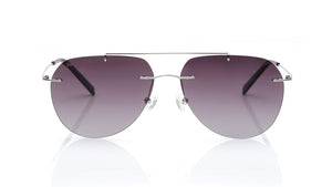 Fastrack Purple Aviator Sunglasses for Men