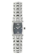 Xylys Quartz Analog Black Dial Metal Strap Watch for Women