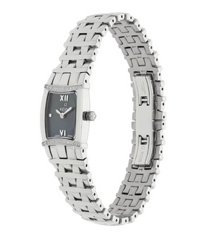 Xylys Quartz Analog Black Dial Metal Strap Watch for Women