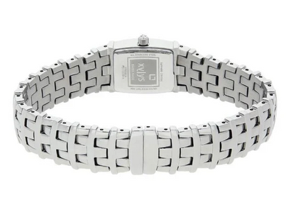 Xylys Quartz Analog Black Dial Metal Strap Watch for Women