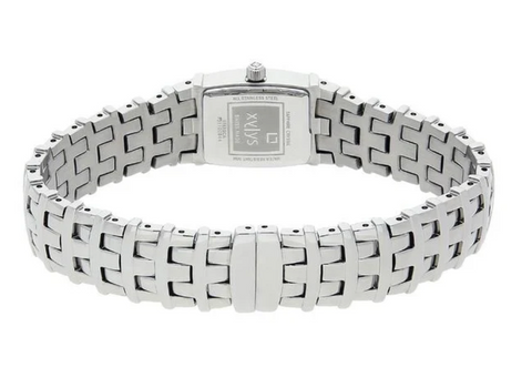 Xylys Quartz Analog Black Dial Metal Strap Watch for Women