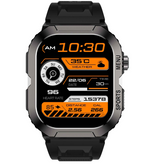 Fastrack Xtreme S1 with 1.43cm AMOLED Display, Rugged Design, SingleSync BT Calling, Functional Crown with Black Strap 38193KP01