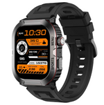 Fastrack Xtreme S1 with 1.43cm AMOLED Display, Rugged Design, SingleSync BT Calling, Functional Crown with Black Strap 38193KP01