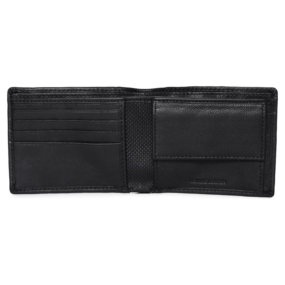 Titan Black Bifold Leather Wallet for Men