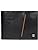 Titan Black Bifold Leather RFID Protected Wallet for Men