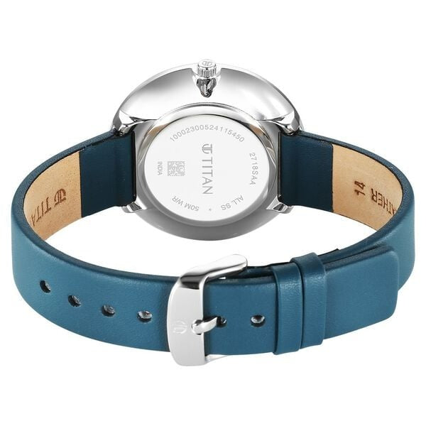 Titan Purple Stackables Ph-2 Case Material Stainless Steel ShapeRound Women Watch (2718SL01)