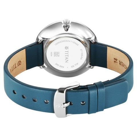 Titan Purple Stackables Ph-2 Case Material Stainless Steel ShapeRound Women Watch (2718SL01)