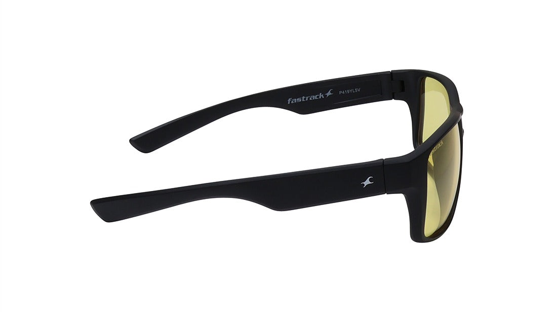 Yellow Sporty Rimmed Sunglasses(P419YL5)