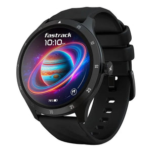 Titan Fastrack Jupiter Flex Smartwatch, 1.38 inches Ultra VU Display, Black 38165PP01